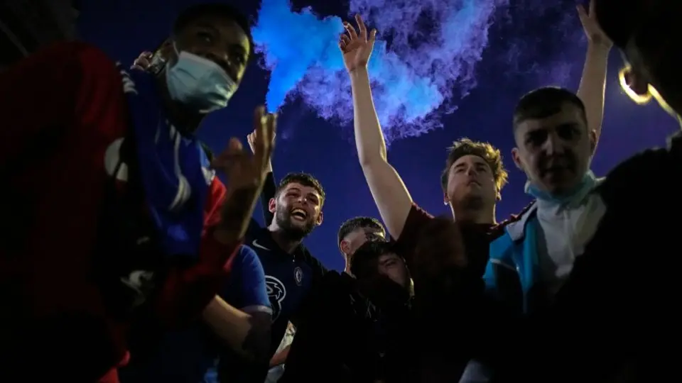 Chelsea: Festejó la Champions League con un show de drones en Stamford Bridge
