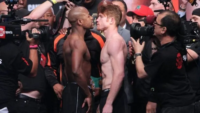 Floyd Mayweather a Canelo Álvarez: 'Le gané fácil y tenía casi 40 años'