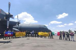 México envió 19 toneladas de víveres e insumos a Haití tras terremoto
