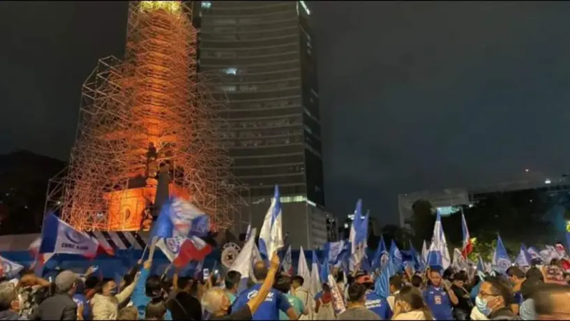 Cruz Azul: Aficionados festejan campeonato de La Máquina en el Ángel de la Independencia