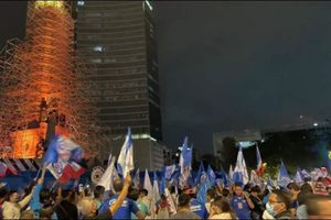 Cruz Azul: Aficionados festejan campeonato de La Máquina en el Ángel de la Independencia
