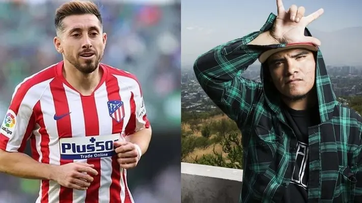 Héctor Herrera compartió foto al estilo Aczino