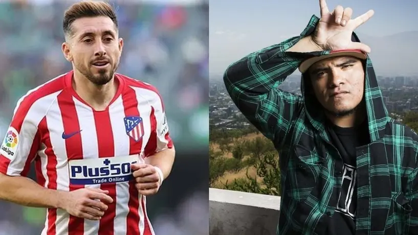 Héctor Herrera compartió foto al estilo Aczino