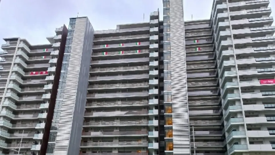 Tokio 2020: Bandera de México ya luce en la Villa Olímpica