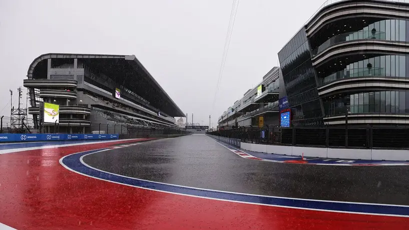 F1: Cancelaron la tercera sesión de pruebas libres del GP de Rusia por lluvia