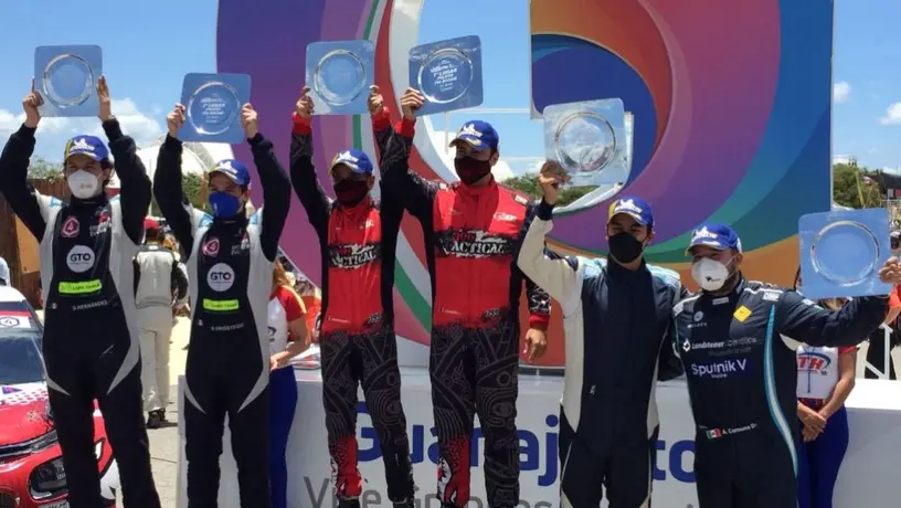 Rally Guanajuato: Ricardo Cordero y Marco Hernández se llevaron la victoria en el Parque Bicentenario