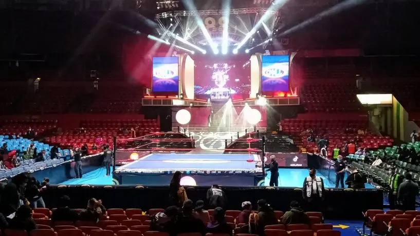Función de CMLL fue interrumpida por temblor en la Ciudad de México