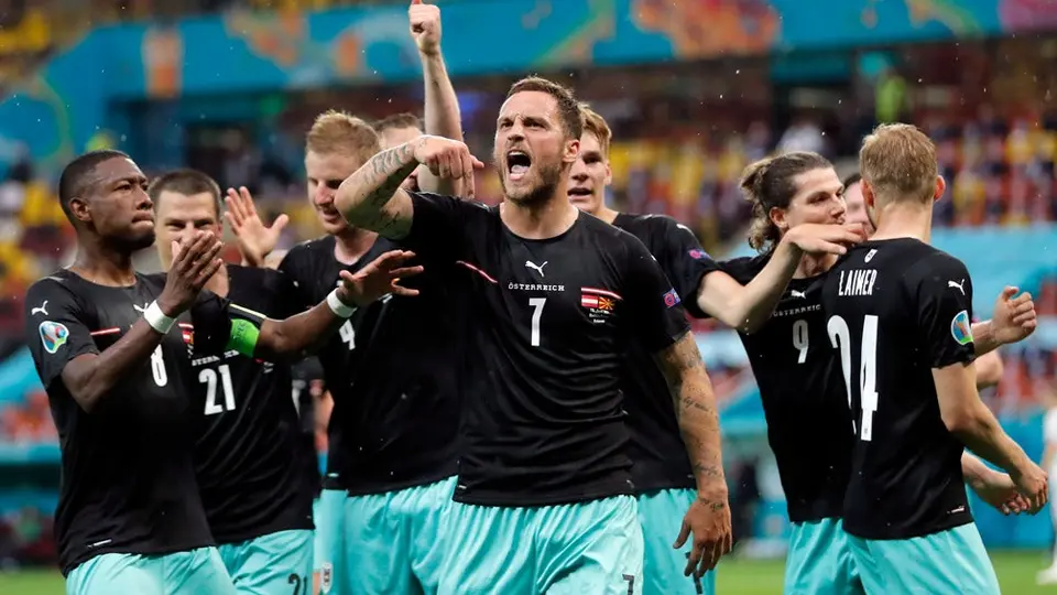 Euro 2020: UEFA abrió expediente a Marko Arnautovic tras presunto festejo racista