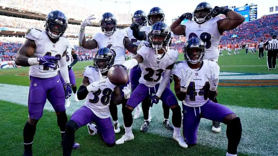 NFL: Ravens le arrebató el invicto a los Broncos y siguen en racha