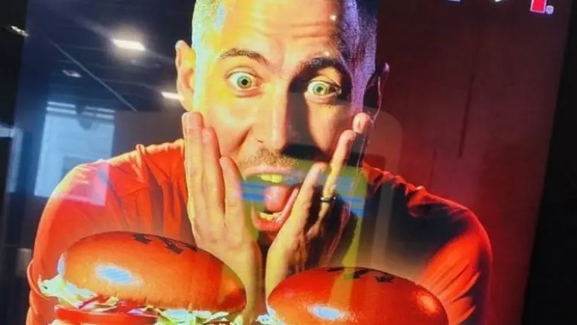 Eden Hazard: Fue elegido cómo la imagen promocional de McDonald's en Bélgica