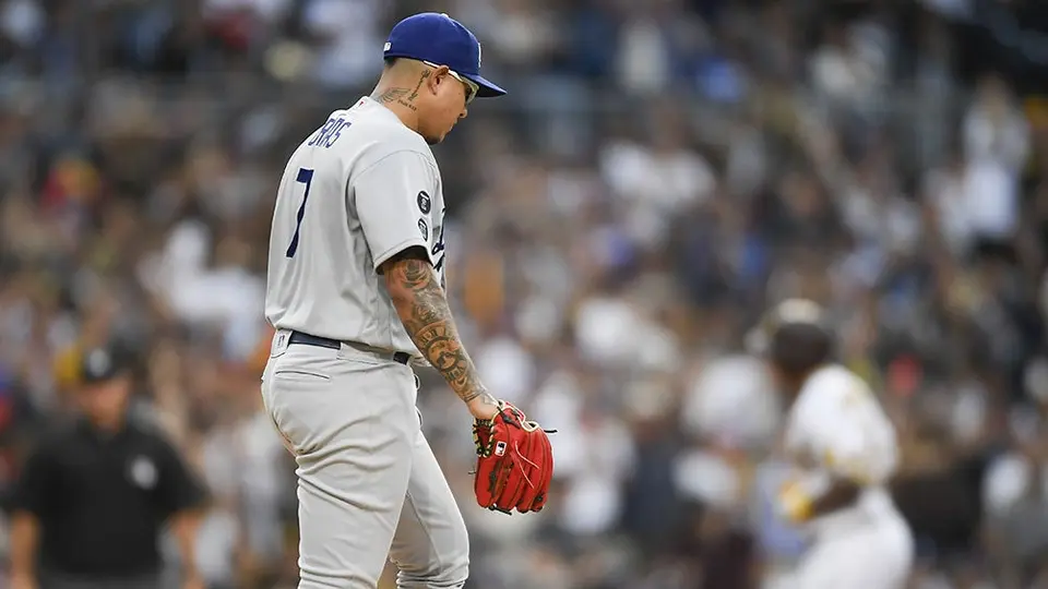 Dodgers: Julio Urías sufrió nueva derrota en la temporada, ahora contra Padres