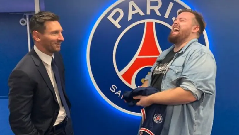 Ibai: Alcanzó 300 mil espectadores en Twitch en la presentación de Messi con el PSG