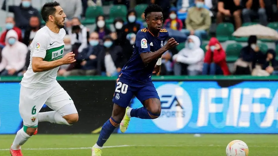 Real Madrid: Se impuso al Elche de visita con doblete de Vinícius Jr.