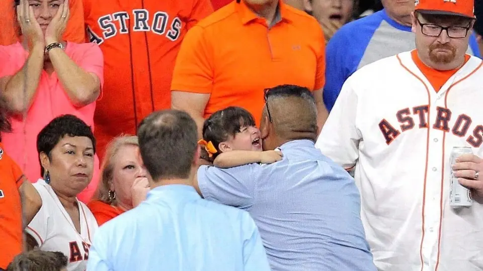 MLB: Astros resolvieron caso de niña golpeada por bola de foul en 2019