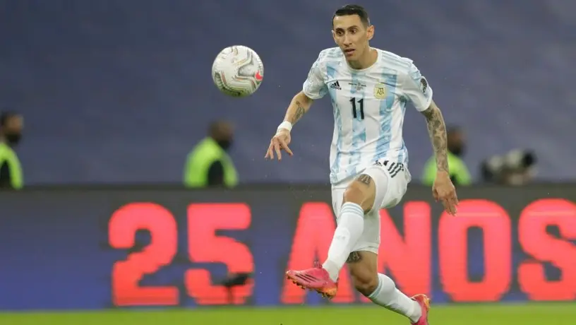 Copa América: Esposa de Di María predijo su gol ante Brasil en la Final