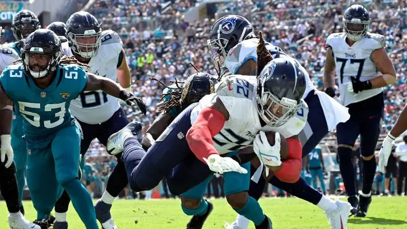 NFL: Derrick Henry y Titans alargaron racha sin ganar de Jaguars