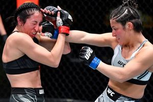 UFC: Lupita Godínez cayó por decisión dividida en su debut en Fight Night ante Jessica Penne