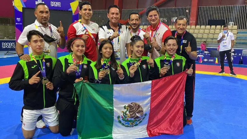 México se coronó campeón de taekwondo en los Juegos Panamericanos Junior