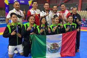México se coronó campeón de taekwondo en los Juegos Panamericanos Junior