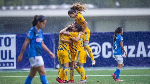 Liga MX Femenil: Tigres sigue con pasó arrollador y goleó a Cruz Azul