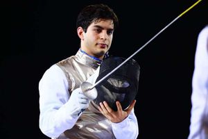 Diego Cervantes consiguió plaza olímpica en esgrima para México