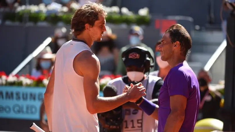 Alexander Zverev eliminó a Rafael Nadal en los Cuartos de Final del Masters 1000