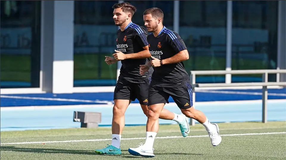 Real Madrid: Hazard, Carvajal, Mariano y Mendy entrenaron por separado