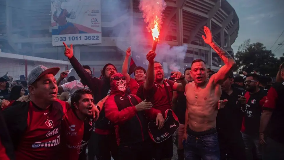 Atlas: Afición de Los Zorros hizo vibrar al Estadio Jalisco