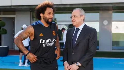 Real Madrid: Florentino Pérez visitó a los jugadores en la pretemporada 