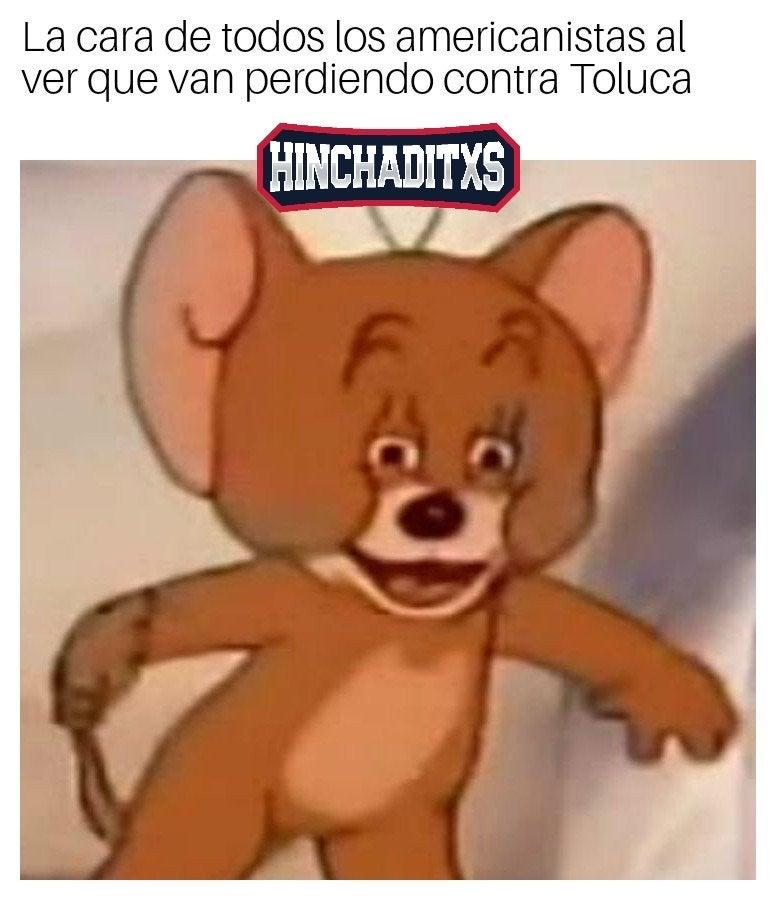 Diviértete con los mejores Memes de la goleada del Toluca al América