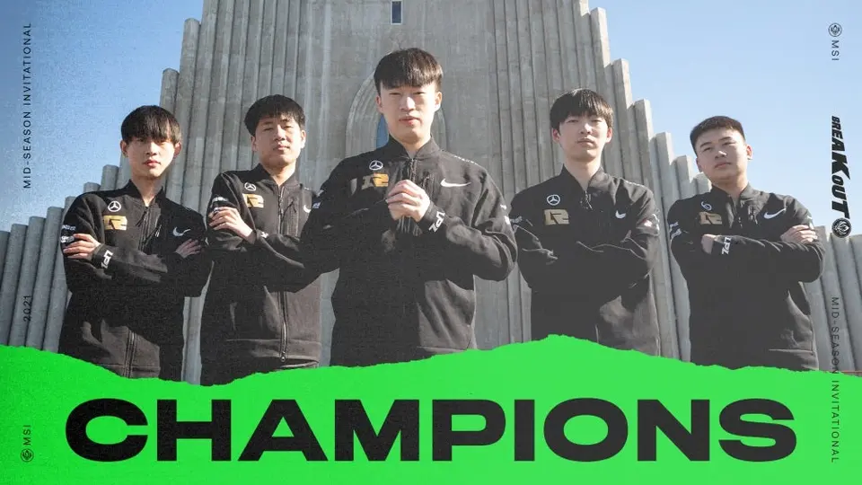 League of Legends: Royal Never Give Up se consagró campeón del MSI 2021