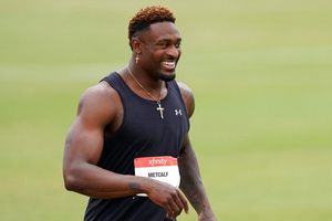 DK Metcalf, felicitado por Mahomes y Wilson pese a no conseguir boleto a JO