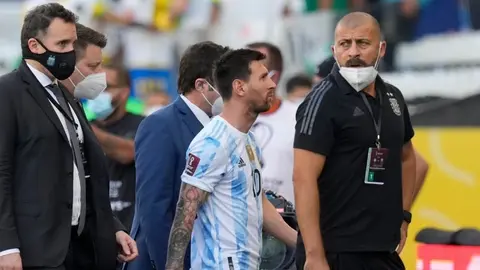 Messi tras suspensión del Brasil vs Argentina: 'Hace tres días que estábamos acá. Avisaban y listo'