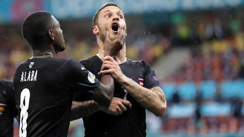 Eurocopa 2020: Arnautovic, sancionado con un partido por insultar a jugador de Macedonia