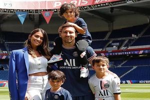 Lionel Messi: Hijos de La Pulga se robaron los reflectores en su presentación