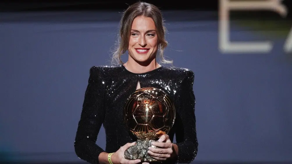 Alexia Putellas, ganadora del Balón de Oro | EFE
