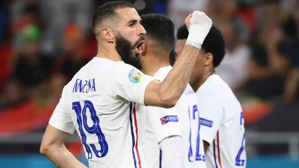 Eurocopa 2020: Benzema anotó dos goles en el mismo segundo ante Portugal