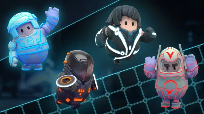 Disney y Fall Guys se unieron para presentar disfraces de TRON