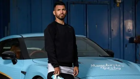Kun Agüero puso a la venta auto de lujo en 200 mil euros
