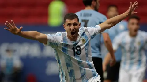 Copa América: Argentina derrotó a Uruguay con Guido Rodríguez como protagonista