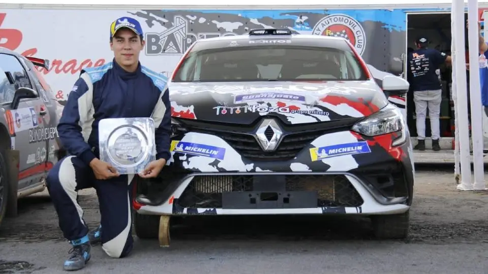 Mauro Sánchez sueña con ser campeón y trascender como piloto de Rally