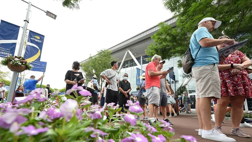 US Open: Entrada para el primer día del Abierto de Estados Unidos tuvo severos retrasos
