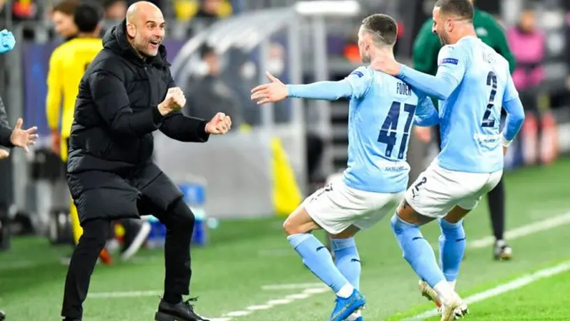 Guardiola celebró título de Manchester City con melodía de Oasis