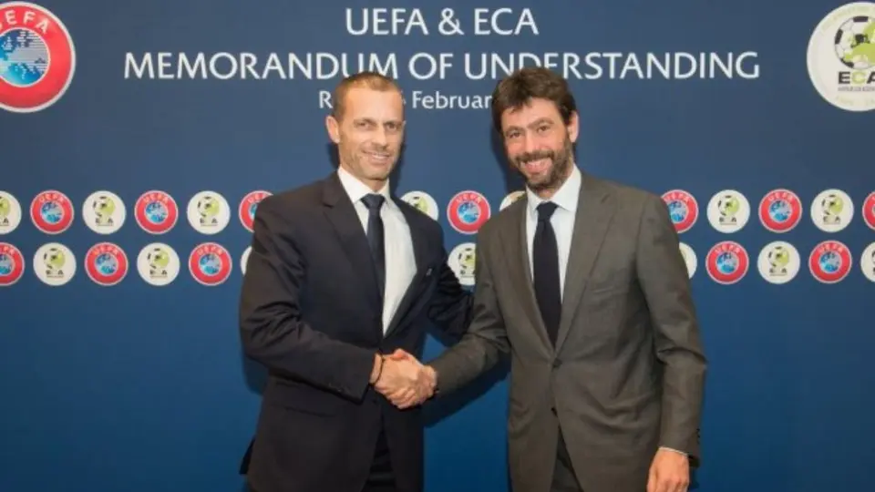 Superilga: La 'traición' de Andrea Agnelli a Čeferin con el anuncio de la nueva competición