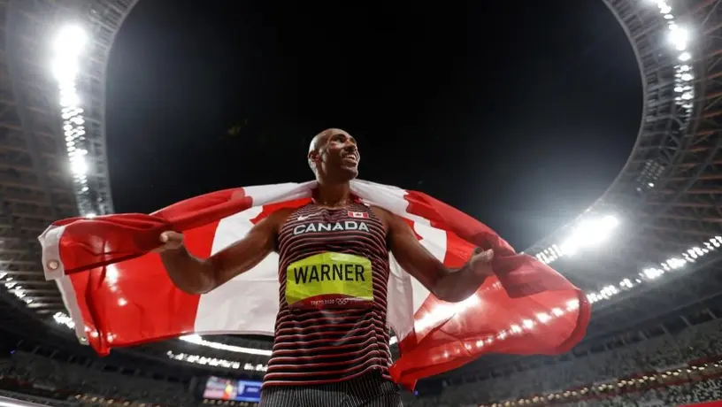 Tokio 2020: Canadiense Damian Warner, medalla de oro y récord olímpico en decatlón