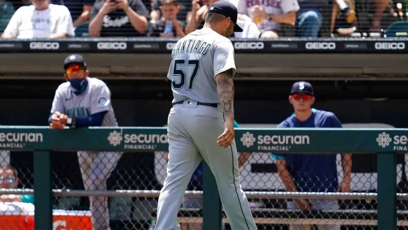 Mariners: Héctor Santiago, primer pitcher expulsado por uso se sustancias pegajosas