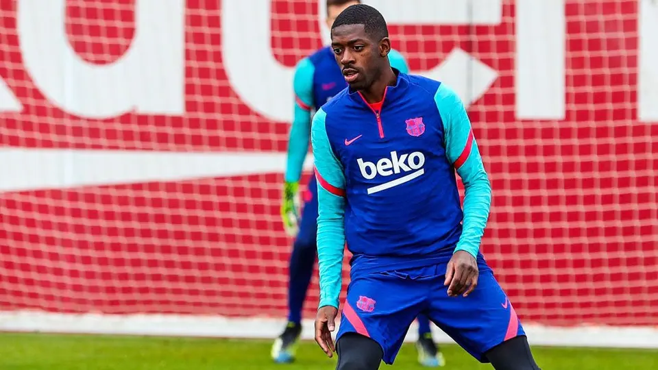 Barcelona: Ousmane Dembélé, baja ante Getafe por molestias en el pubis