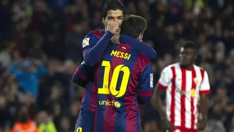 Luis Suárez: 'Messi estaba feliz porque me dijo acabaría su carrera en Barcelona'