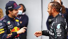 Lewis Hamilton: 'Checo Pérez y Max Verstappen harán que sea difícil'