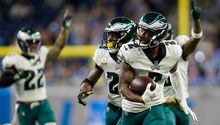 NFL: Eagles dieron golpe de autoridad con arrollador triunfo ante Lions